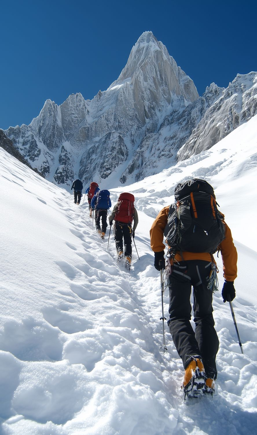 Himalayan trekking trail